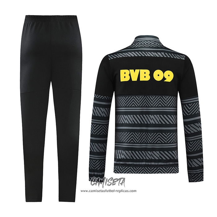 Chandal de Chaqueta del Borussia Dortmund 2022-2023 Gris